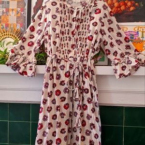 Madewell x Karen Walker® Floral Fantasia Ruffled Dress